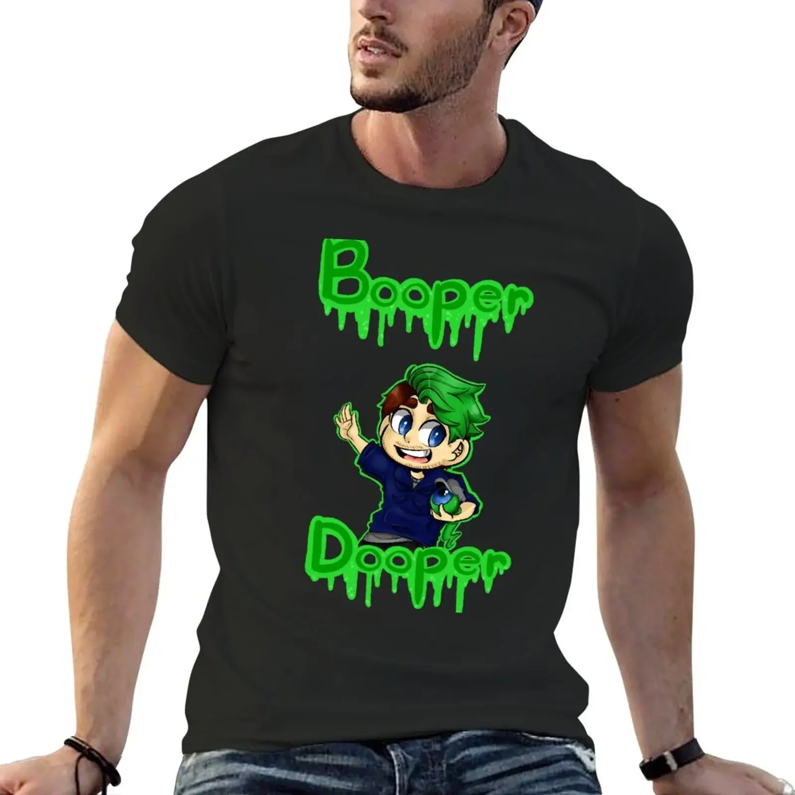

Booper Dooper T-Shirt boys whites customizeds Short sleeve tee Short sleeve tee men