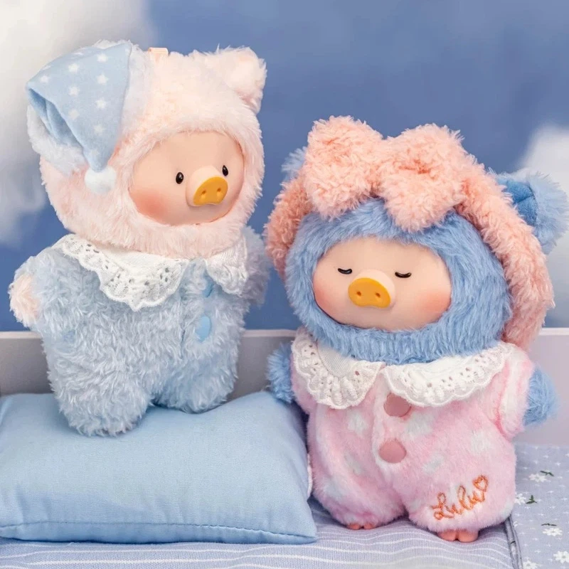 

Консервы Lulu The Piggy Dreaming Wonderland Series, виниловый кулон, загадочная слепая коробка, милое животное, свинья, кукла, коллекционная игрушка, подарки для детей