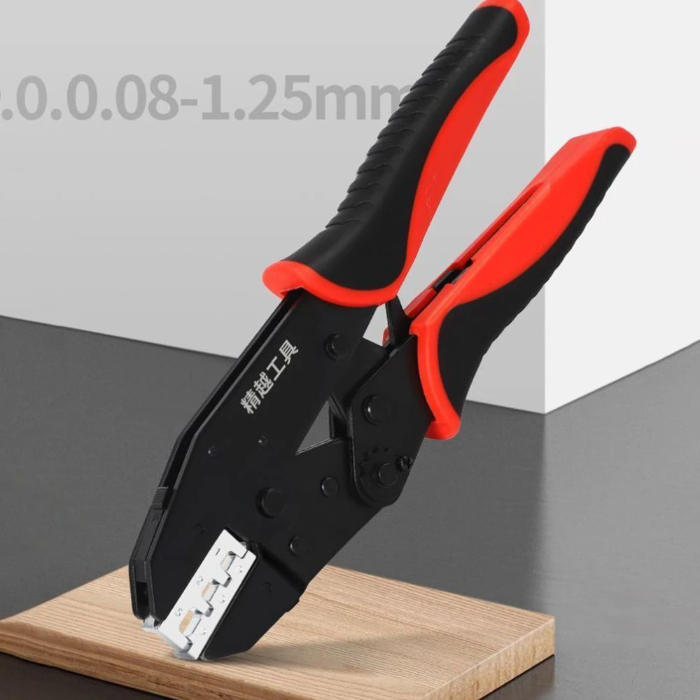 Crimping Tool Set - Ratchet Wire Crimping Tool for Heat Shrink,Insulated Nylon,Non-Insulated,Ferrule Wire End,Solar Connectors
