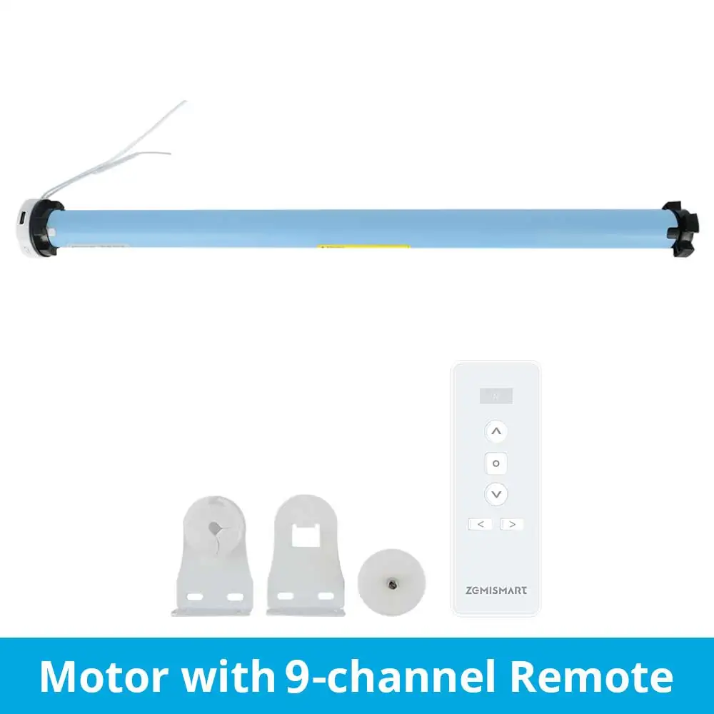Zemismart Zigbee Roller Shade Blinds Motor Built-in Battery Work with Tuya Smartthings App Alexa Google Home Voice Control image 3