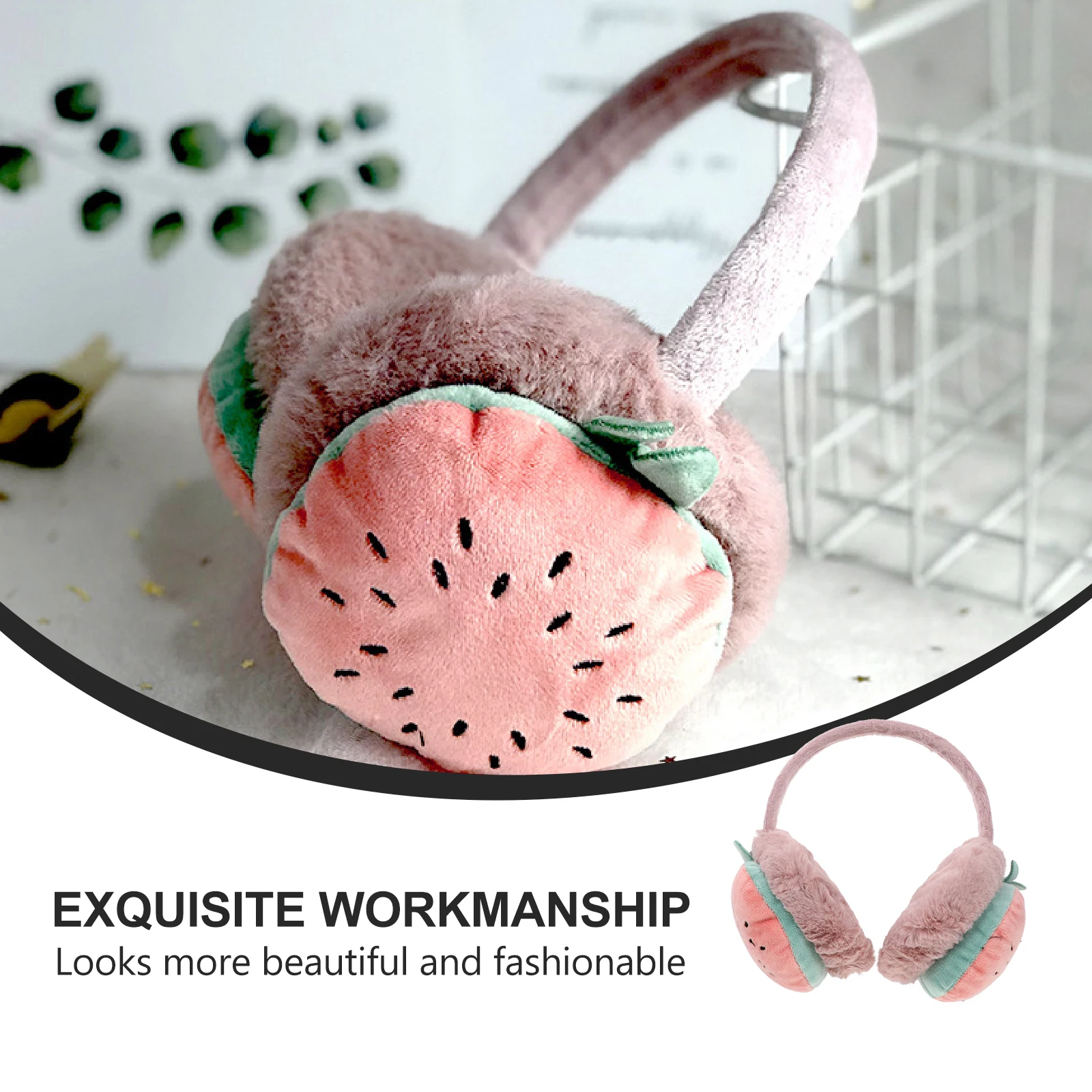 

1pc Winter Muff Warmer Kids Earcap Children Protective Earmuff Foldable Soft Ear Cover Reusable Elastic Ear Muffs Baby Warm Not