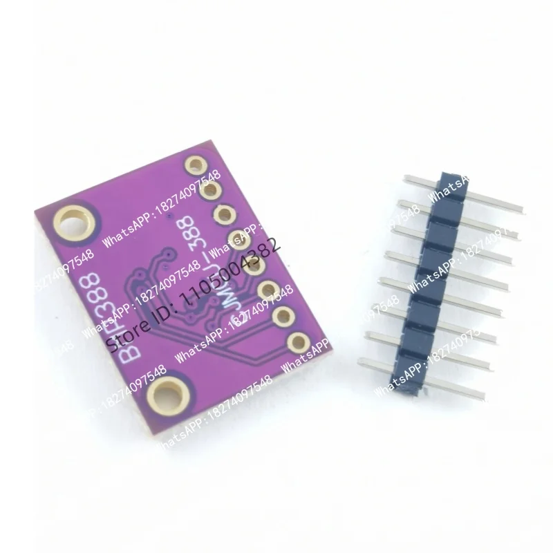 MCU-388 BMP388 digital Temperature and Atmospheric pressure sensor, low-power 24-bit low-noise pneumatic module