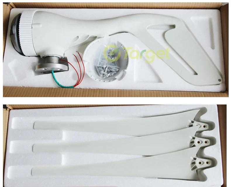 5000w 10kw Horizontal Wind Turbine Generator 12V 48V 24V Free Energy Magnetic Dynamo Strong Power 220v Inverter Output For Home