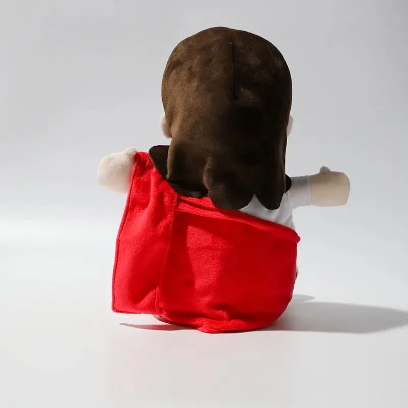 35CM Breath Jesus Soothes Plush Toy for Kids Soft Soothing Jesus Plushies Comforting Jesus Heart Toy Easter Christmas Gifts