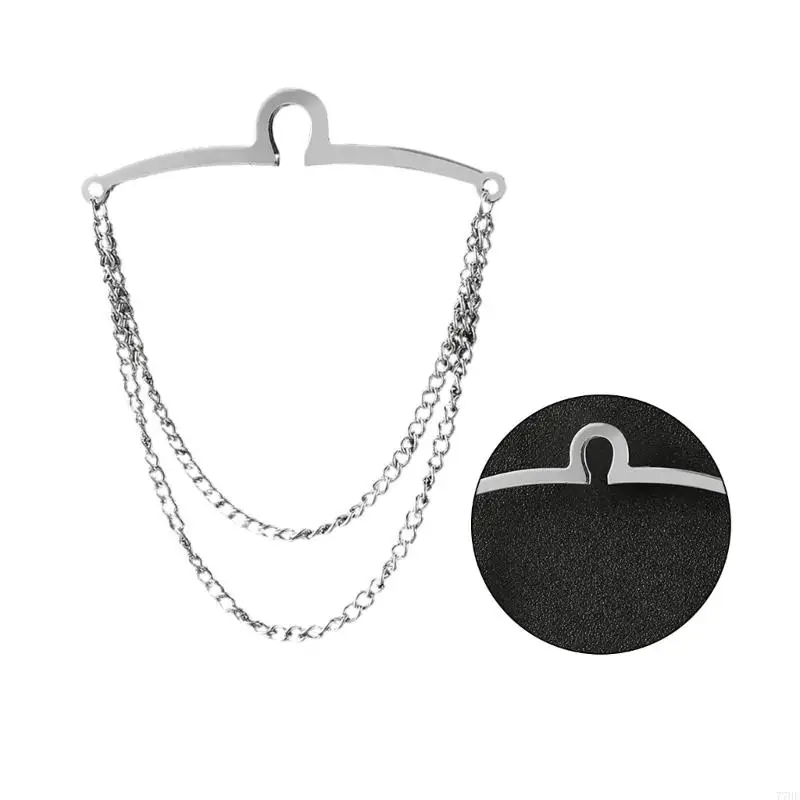 77HE MENS TIE TIE CHAIN
