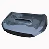 Tom AutoCarbon Fiber STI estilo capó delantero ventilado cubierta de capó para Subaru Forester 2013-2018 2