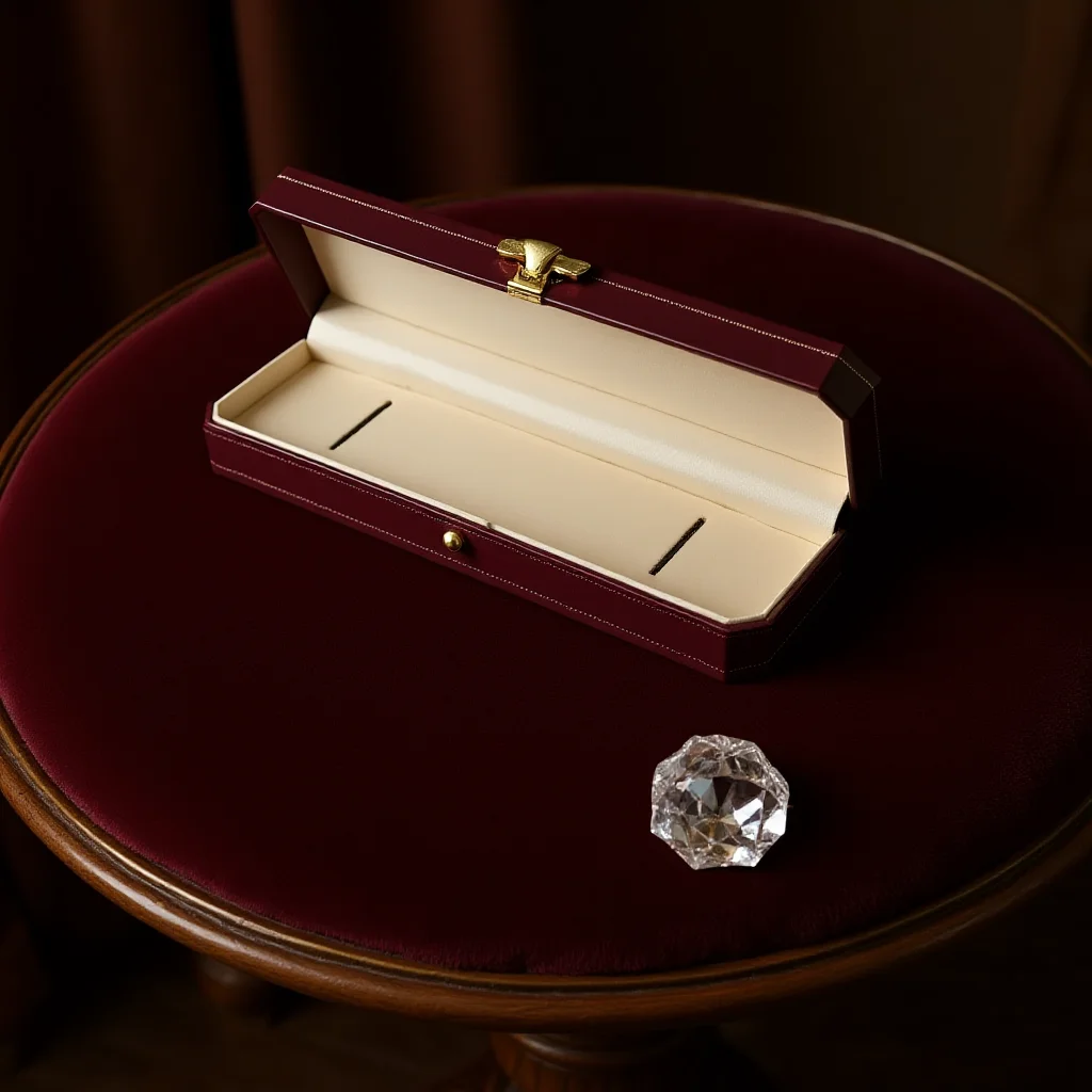 Necklace Box Elegant Ring Box Octagonal Jewelry Box Vintage For Retail Store Display Jewelry Display Home Organization