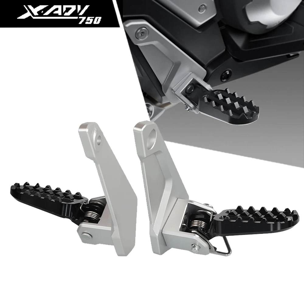 

Scooter Driver off-roading Rear set foot pegs Passenger Footpeg Lowering For HONDA X-ADV X ADV 750 X-ADV750 XADV 750 2021 2022