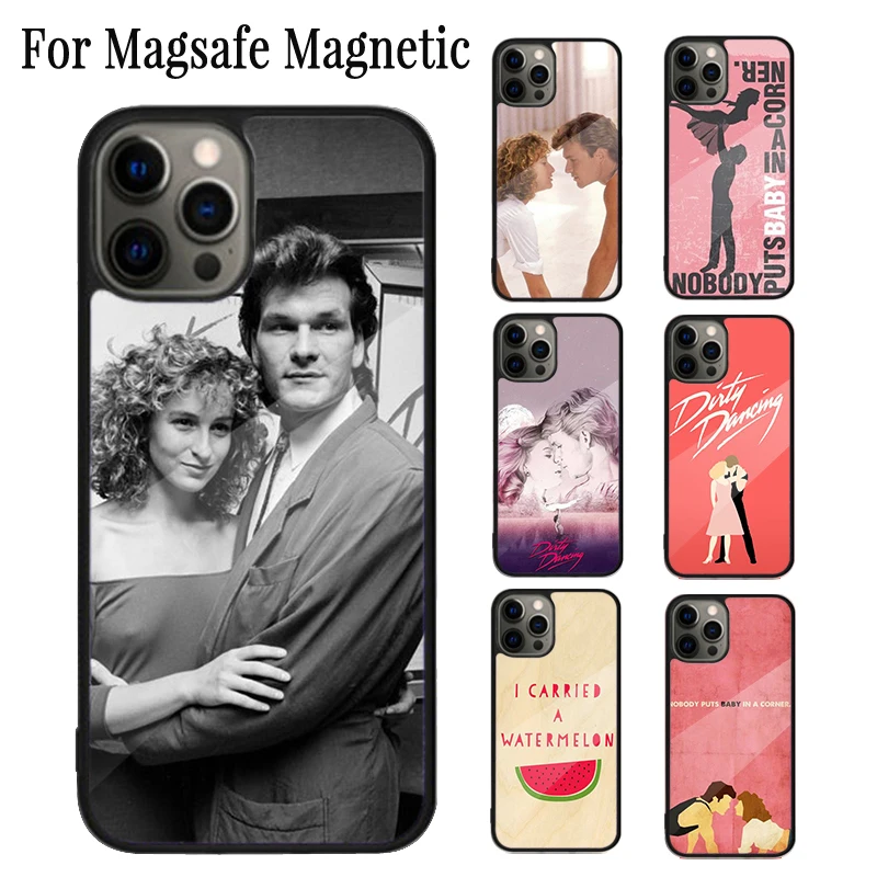 Dirty Dancing Movie Poster Magnetic Phone Case Coque For iPhone 16 15 14 Plus 13 12 Mini 11 Pro Max Magsafe Wireless Cover