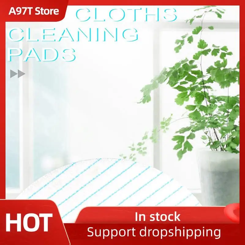 

A97T 300Pcs Disposable Strong Rag Mop Cloths Pads For Ecovacs Deebot OZMO T8 AIVI T8 Max T9 Power/Max Vacuum Cleaner Parts