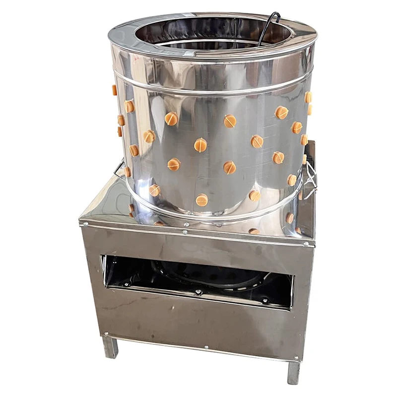 آلة نتف الدجاج الكهربائية مزيل ريش الدواجن آلة نتف الدجاج التركي التجارية من الفولاذ المقاوم للصدأ