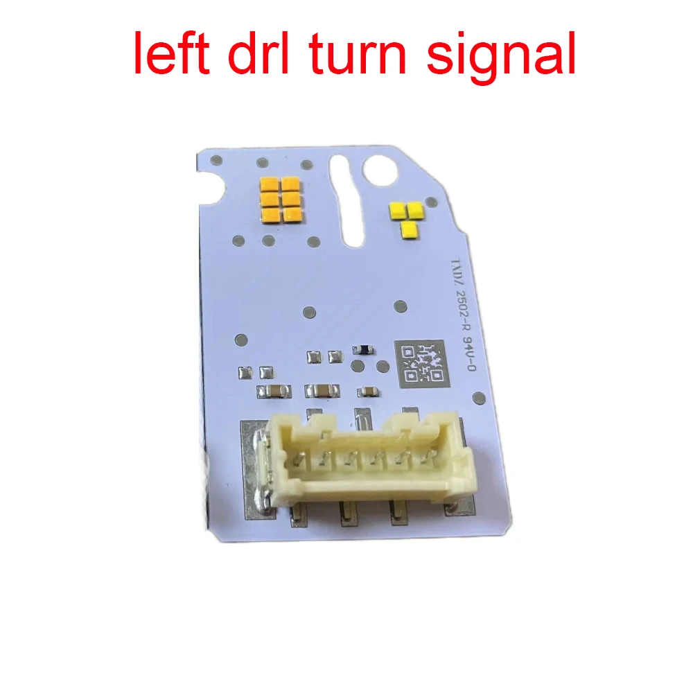 White Angel Eyes DRL Turn Signal Boards For 2019 - 2023 BMW 1 2 Series F40 F44 LED Headllight Daytime Running Light Replace