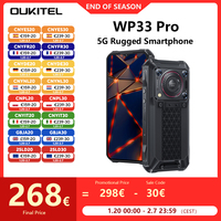 Oukitel WP33 Pro 5G Rugged Smartphone 22000mAh 6.6\