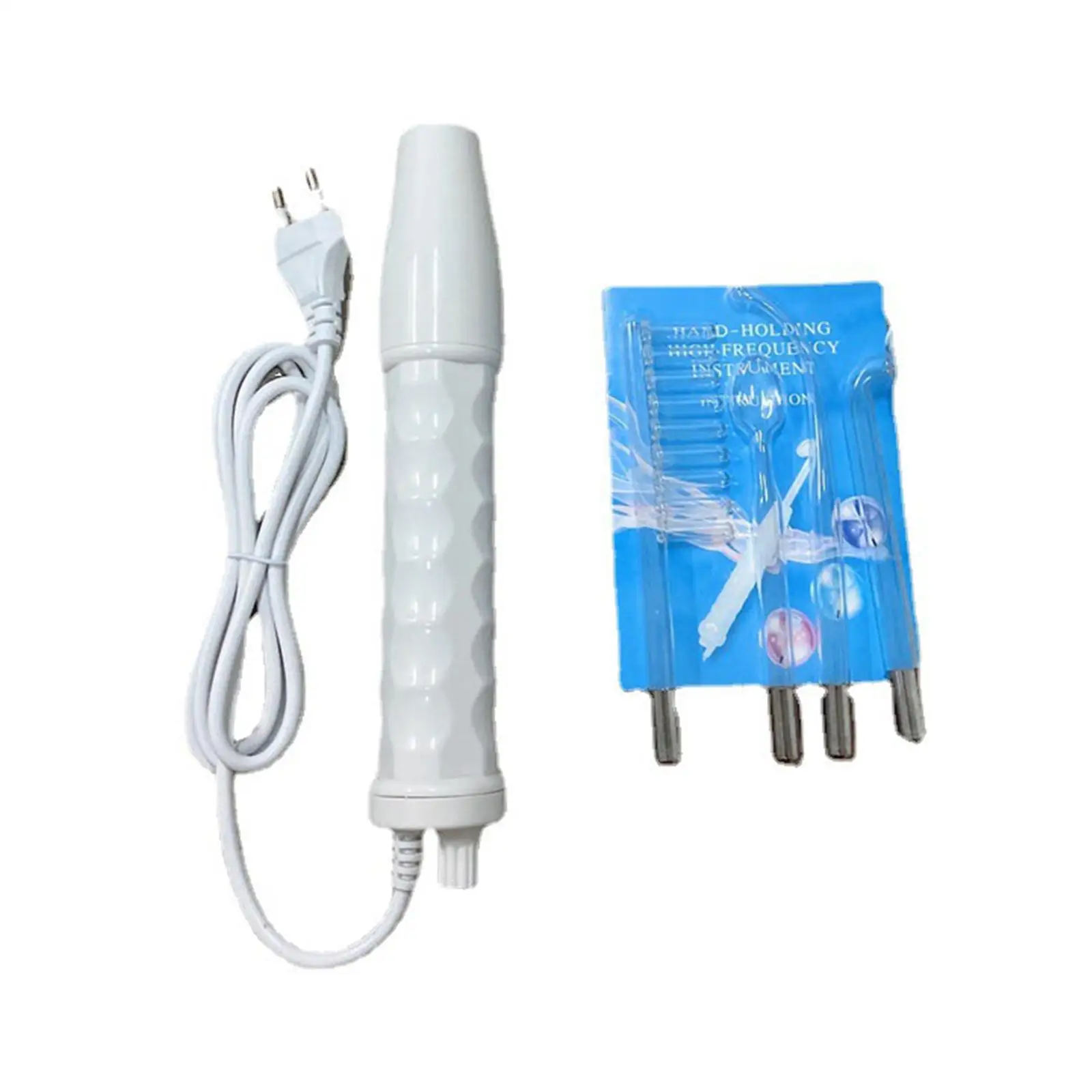 Portable Handheld High Frequency Facial Machine Skin Care for Face/Eyes/Hair/firm & Tighten face Device Machine EU