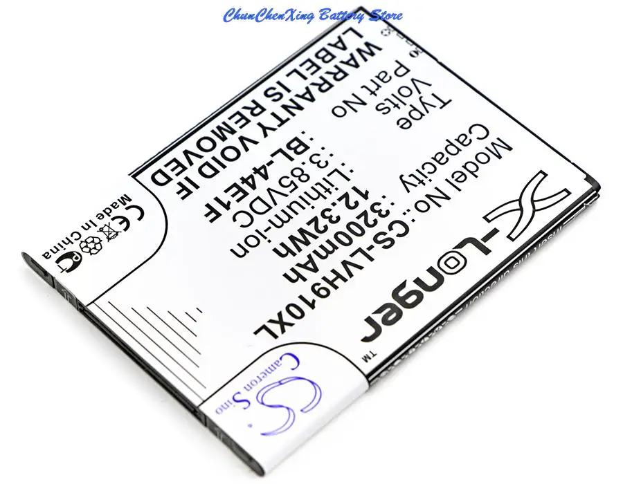 Batería BL-44E1F de 3200mAh para LG F800,H910,H915,H918,H990,K10 Pro 2017,LS777,LS997,LV3, M153,US996,V20,VS995