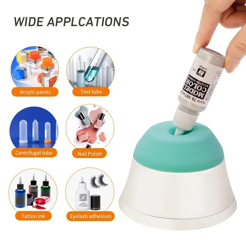 WESTTUNE 3000RPM Lab Mini Vortex Mixer Portable Ink Electric Liquid Orbital Stirrer Mixing Color Pigment Bottle Shaker 110/220V