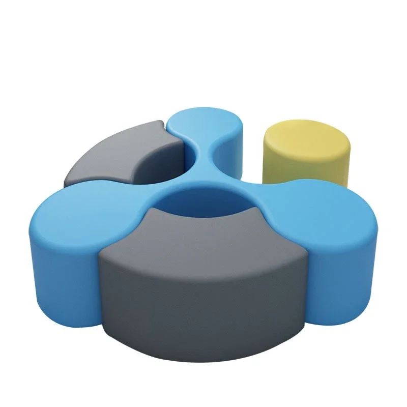 Company kindergarten training institution business hall rest area lobby office reception guest special-shaped creative sofa