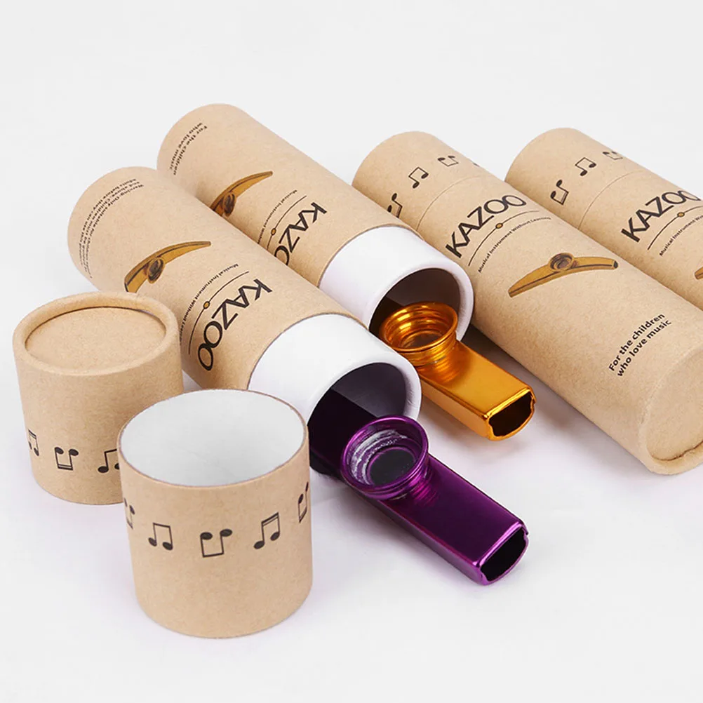 

5 Pcs Kazoo Paper Tube Accessories Case Musical Instrument Supply Reliable Bag Storage Child