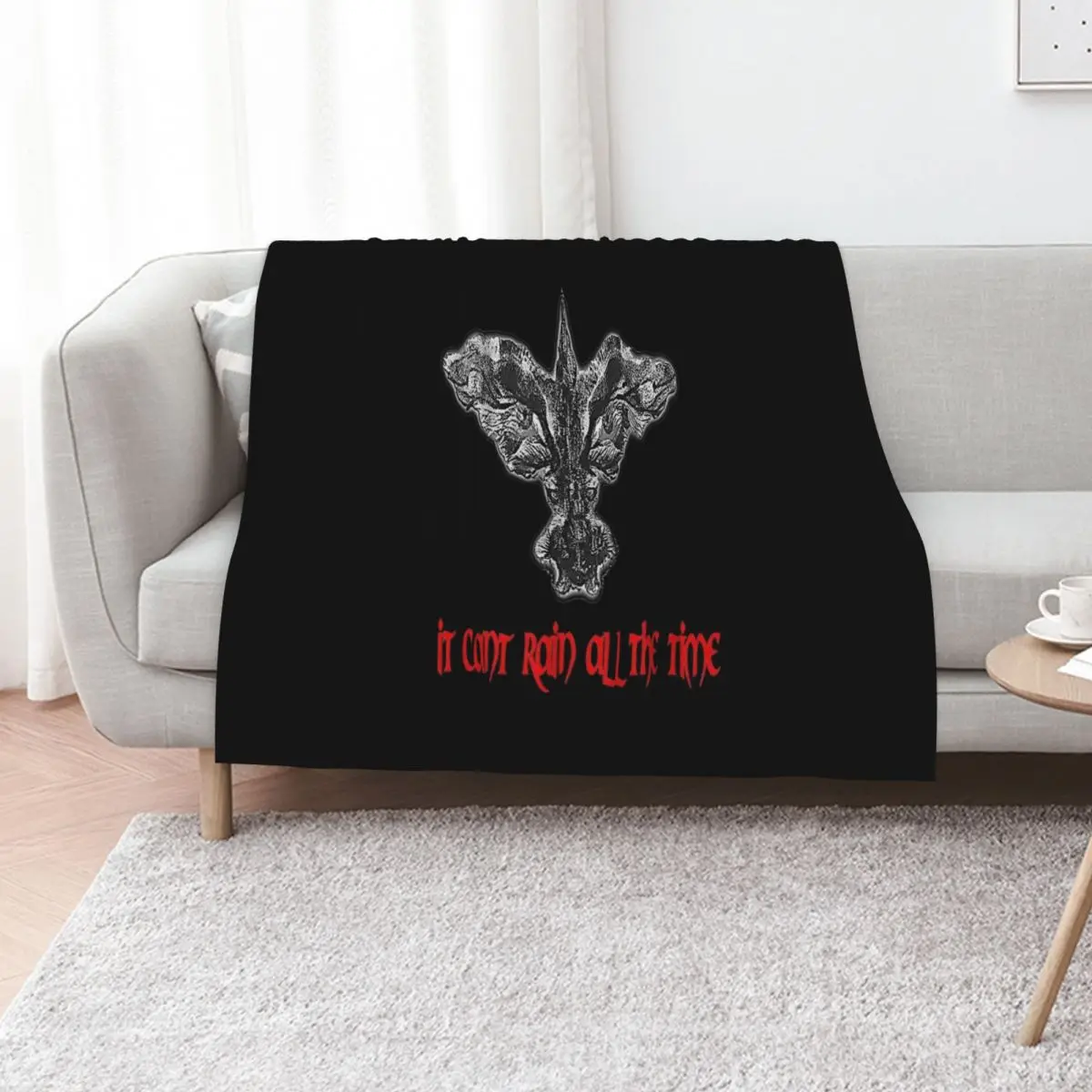 Crow Cross It Can't Rain All The Time Throw Blanket Warm Napping Blanket for Office Couch Bed