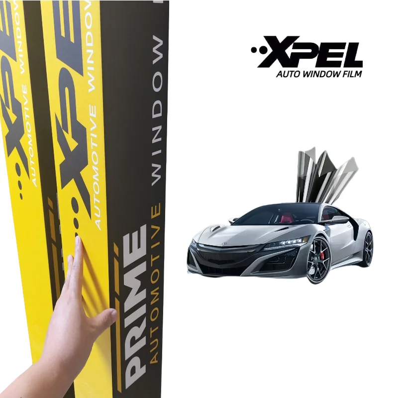 

XPEL 60% VLT Nano Carbon Auto Window Film IRR99% UV99% Maximum Visible Light Solar Rejection Safe Tinting