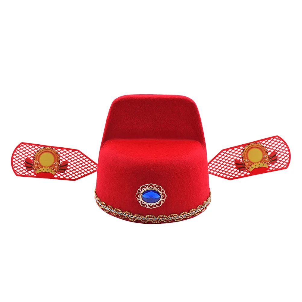 

1pc Scholar Cap Creative Retro Chinese Style Fashion Hat For Cosplay Daily Wear Photo Prop Gift Lightweight National Headwear