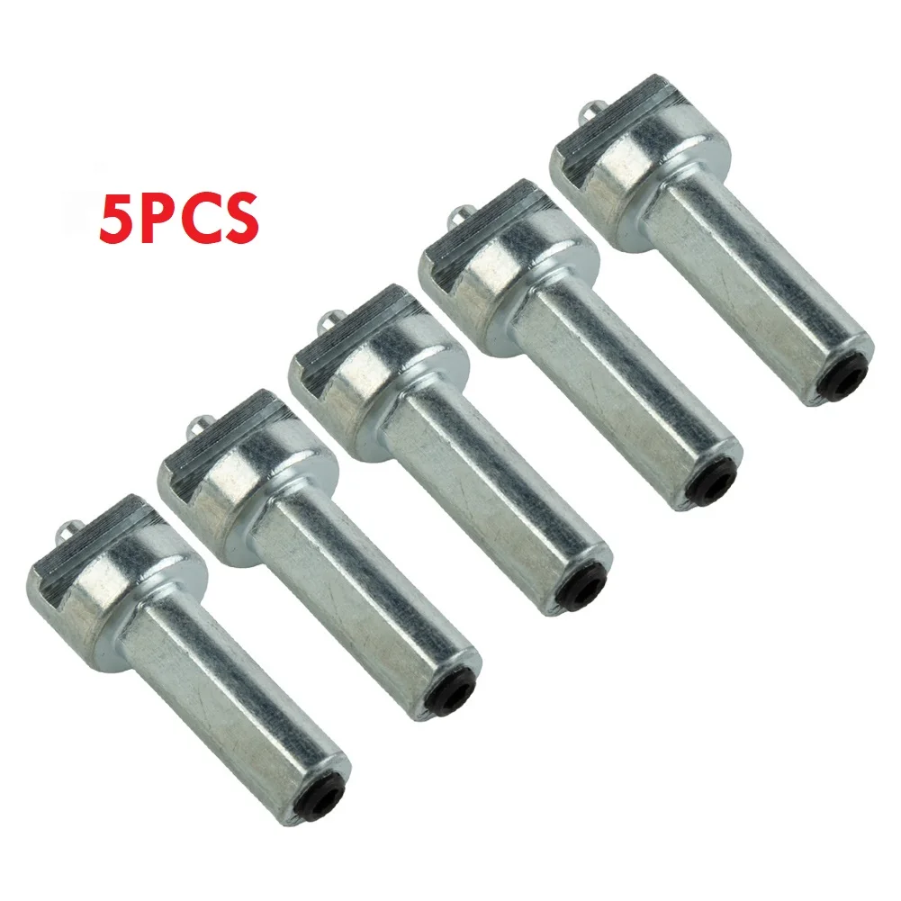 

5x Connecting Rod Dredge spring Electric Drill connector Joint Sewer Pipe Cleaning Tool 16mm Diameter