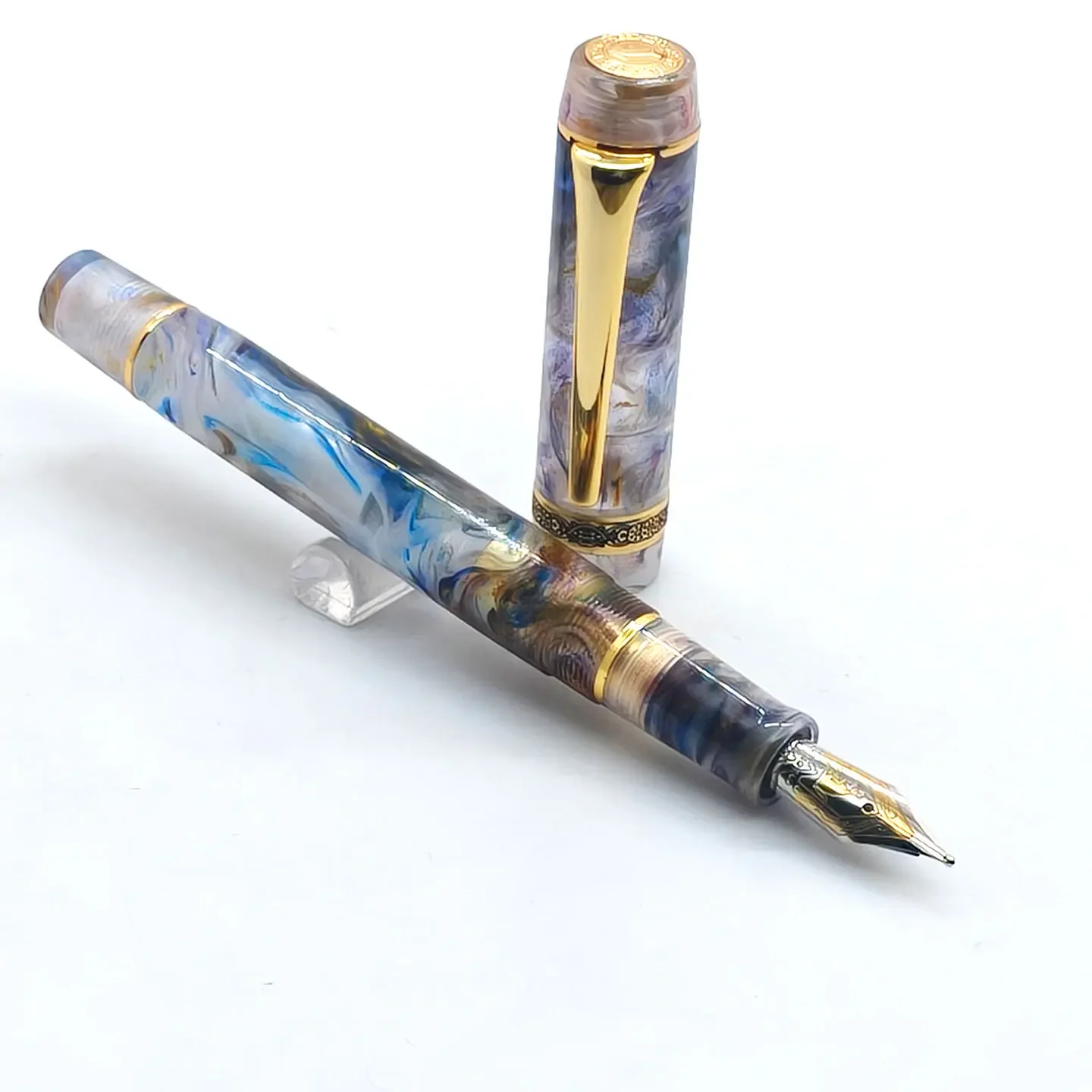 pluma-estilografica-kaigelu-316-edicion-limitada-2026-material-de-alta-calidad-acrilico-punta-ef-f-m-08mm-papeleria-de-escritura