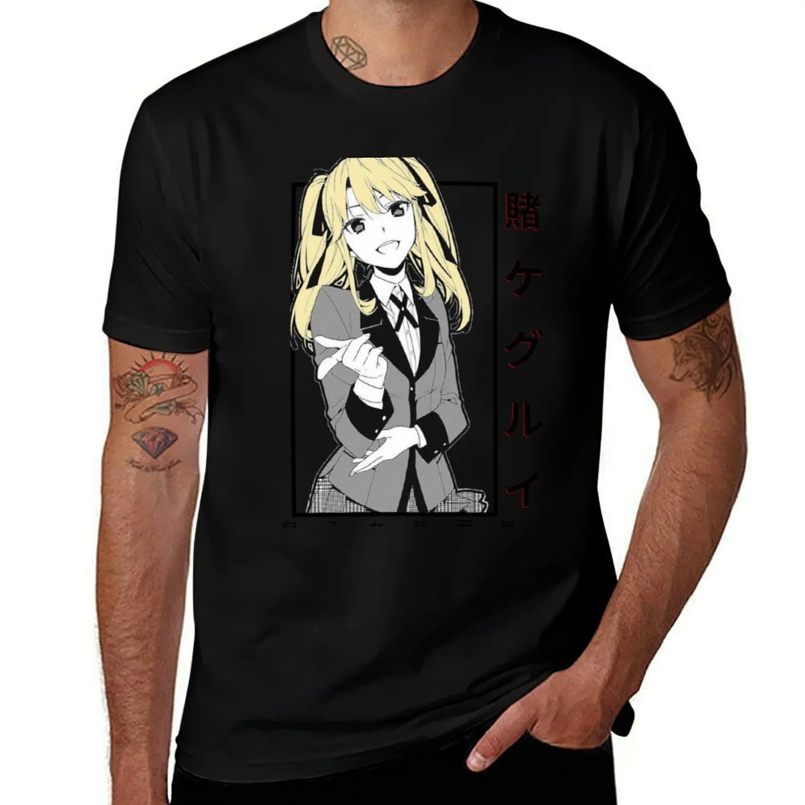 

kakegurui- Mary saotome T-Shirt t shirt custom print man t shirt designer T-Shirt