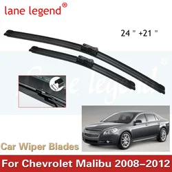 Car Wiper Blades for Chevrolet Malibu 2008~2012 2009 2010 2011 Front Window Windshield Windscreen Wipers Car Accessories Clean