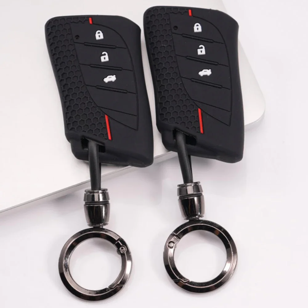 Protective Key Cover With Keychain For Lexus NX ES UX US RC LX IS 250h RX 350h LS 450h 260h 300h UX200 LM350H LM500H ES200