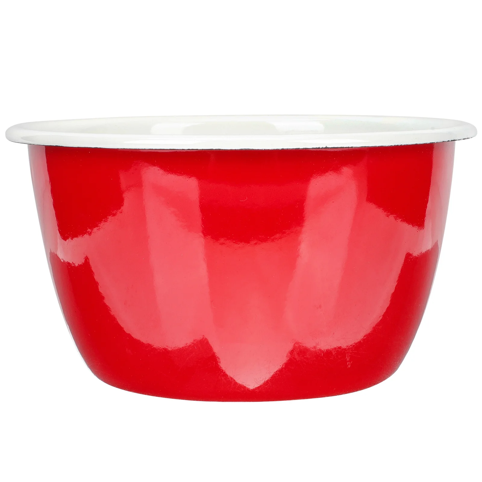 

Thicken Enamel Bowl Food Containers Kitchen Egg Mixing Premium Material Craftsmanship Smooth Edges Storage