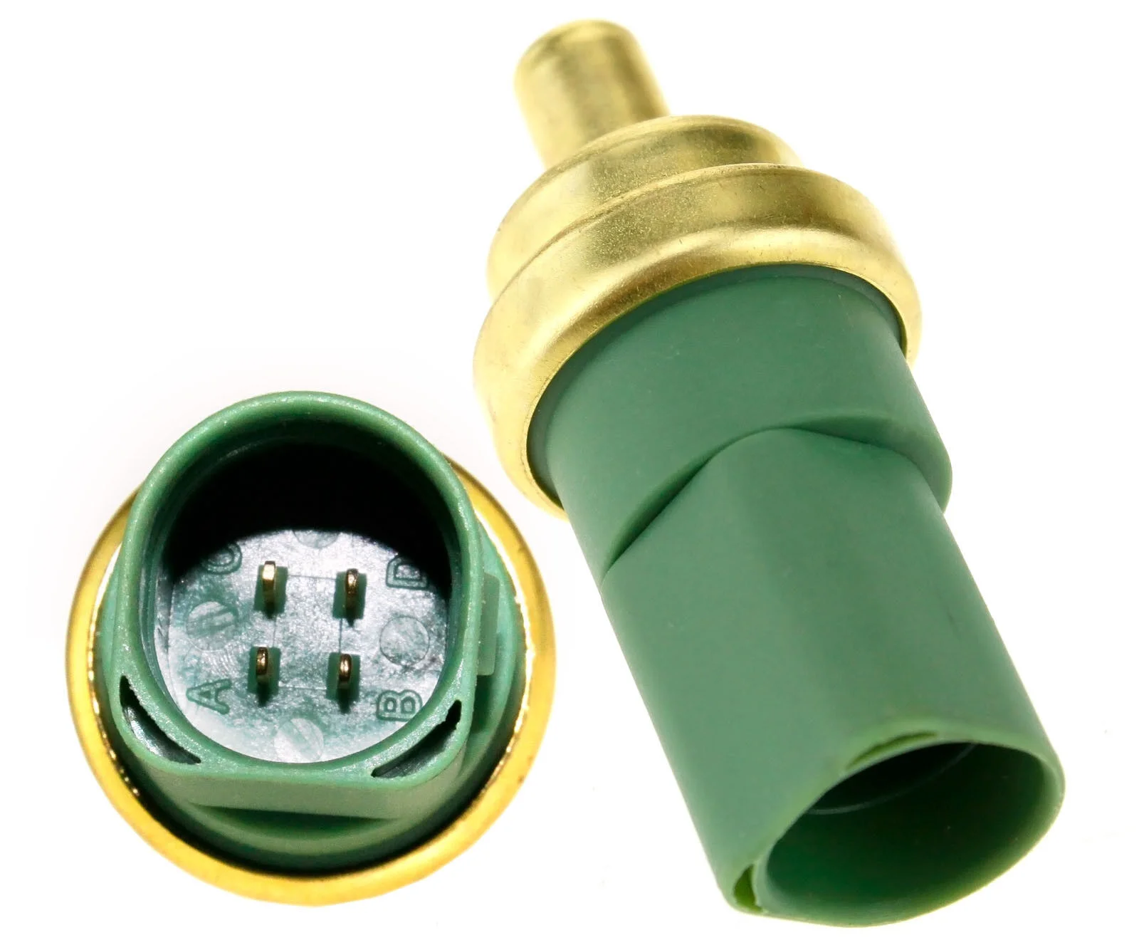 

059919501A 078919501C Dual temperature sensor 4-pole green black 20MM For Porsche Cayenne Panamera