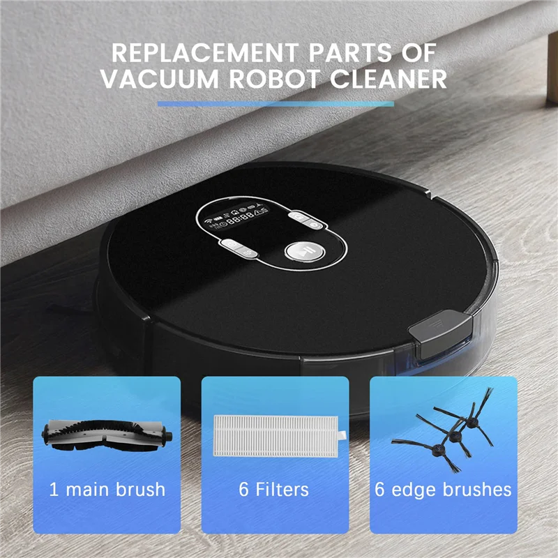 N98R مجموعة ملحقات بديلة لـ Ilife A7 A9S V8 V8S X750 X800 X785 V80 Silvercrest SSR1 Ssra1 مكنسة كهربائية روبوتية