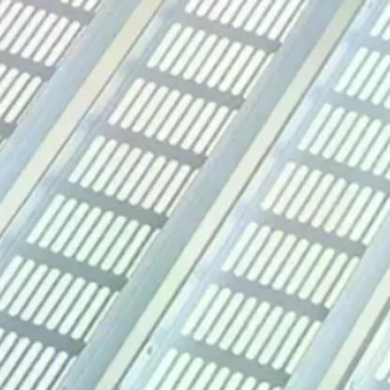 Lüftungsschlitze, perforiertes Blech, Lüftungsgitter aus Aluminiumlegierung, weiße Wandkanal-Lüftungsabdeckung, Webplatte, Lüftungsgitter