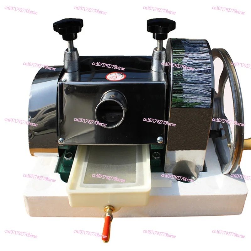 Small Commercial Sugarcane Juice Press Hand Crank  Manual