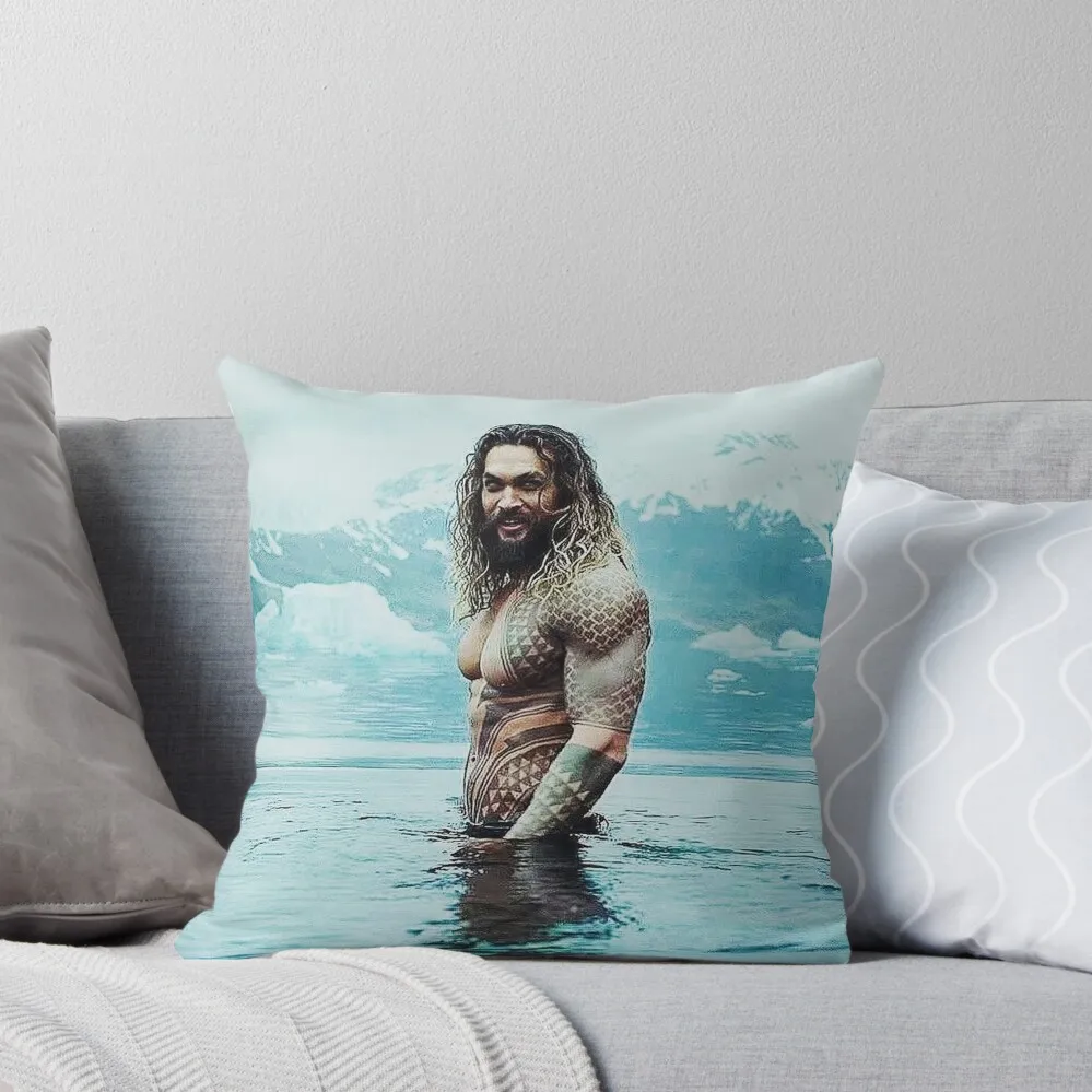 

Jason Momoa Throw Pillow Pillowcase Cushion Christmas Pillow pillow