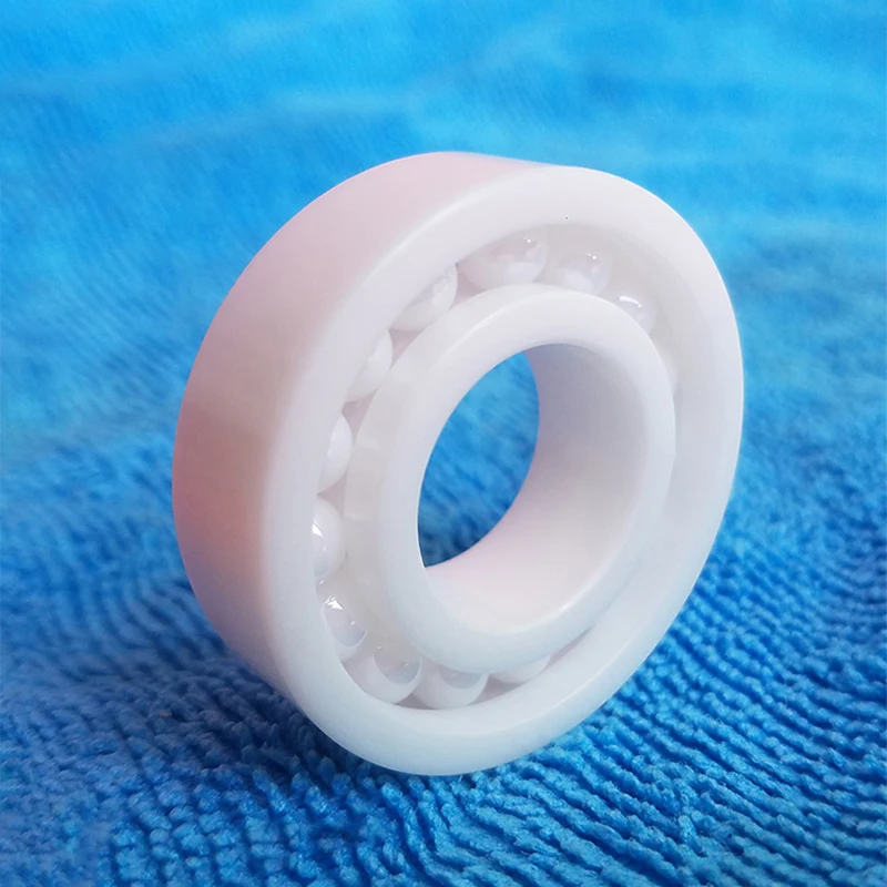 1PCS ZrO2 Zirconia Full Ball Ceramic Bearing Anti-Magnetic 6800 6801 6802 6803 6804 6805 6806 6900 6901 6902 6903 6904 6905 6906