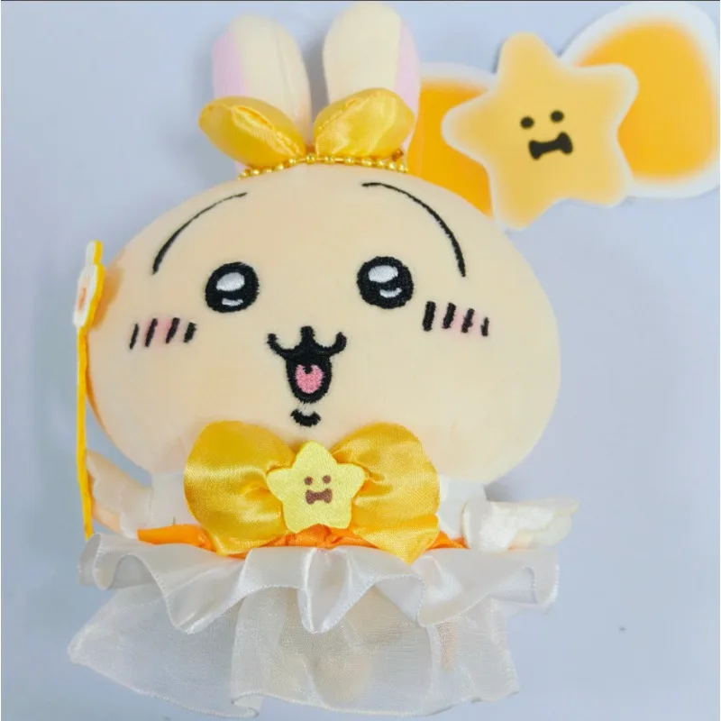 

12 см аниме креативный мультфильм милый Chiikawas Hachiware Usagi шеф-повар плюшевая кукла кулон украшение сумки предметы первой необходимости подарок