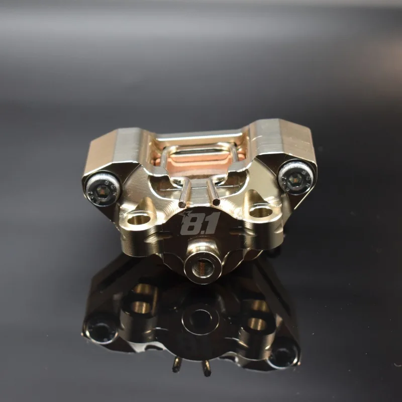 Motorcycle tram, general CNC aluminum alloy 8.1 brake caliper, lock point 45MM piston 24 × 14