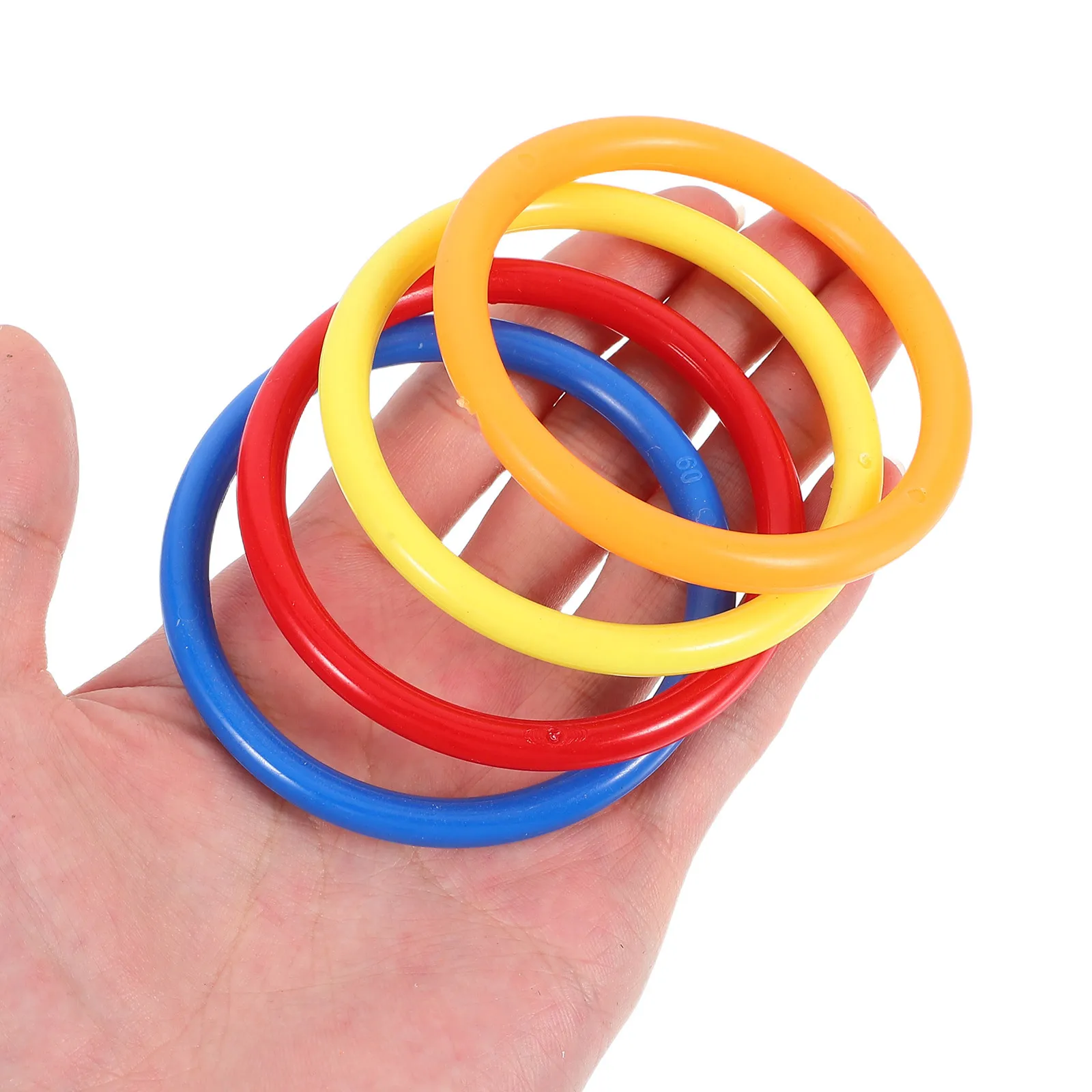 

24Pcs Toss Rings Set Children Carnival Party Games Indoor Outdoor Play Improve Coordination Problem Solving Skills