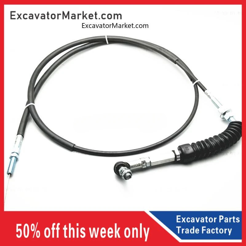 

For Excavator Doosan Daewoo DH 225-7 300-5-7 Throttle motor motor Throttle cable excavator accessories