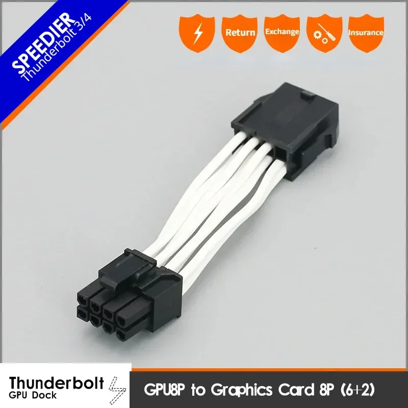 OCuLink 어댑터 도킹 스테이션 확장 외부 그래픽 카드 액세서리, TH3P4 OCuP4 OCuLink TB3/4 GPU 독 M.2 NVMe MKey