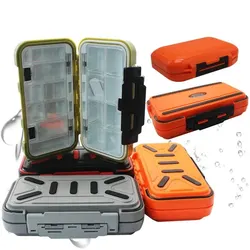 BURLE OEM And On Stocks Fishing Accessories Bait Storage Box 4 Colors Large Medium Small Size Fishing Supplies Box