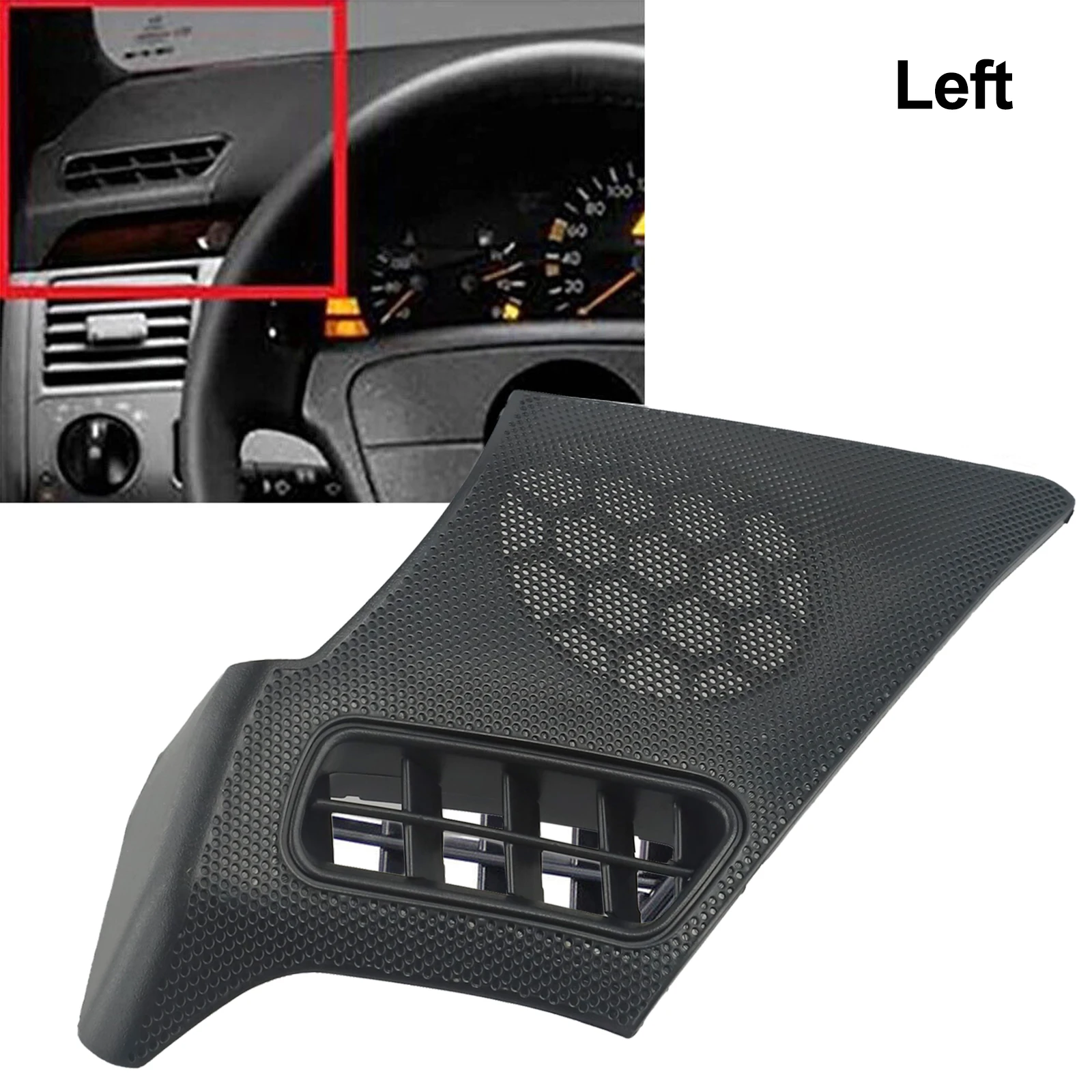 Automotive Restoration Vent Trim Car Dashboard Trim Cover Dashboard Panel Protects Internal Components Works Without Tools