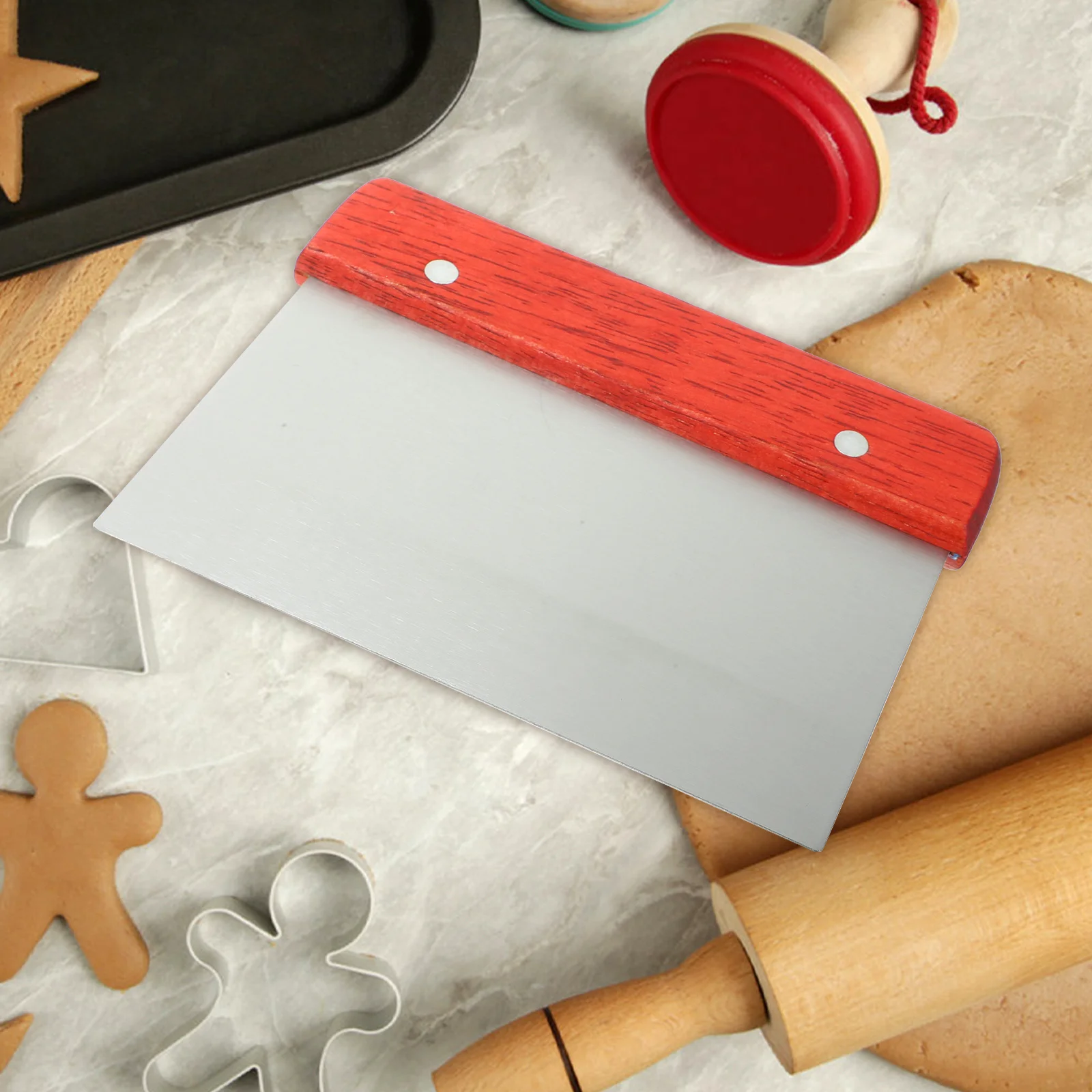 Скребок для тортов, плоский нож для масла из нержавеющей стали