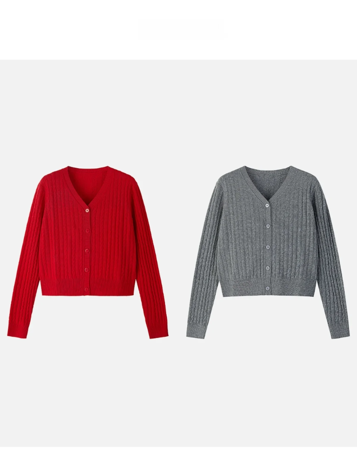 

JINGJING2024 New Classic V-Ne Knitted Sweater 00 Camere Soft Twist Flower Design Age-Defng irt Women's Faion