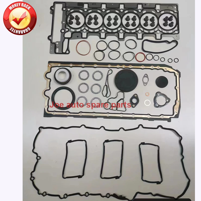 N55 N55B30 Engine complete overhaul full gasket kit set for BMW 135i 335i M135i 435i 535i 640i X5 X6 3.0T 2010-2018 11217580483