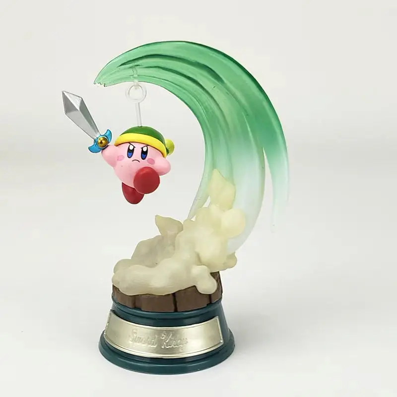 Re-Ment Original Kirby ตัวเลข Swing Kirby Star Kirby Waddle Dee Meta อัศวินดาบ Kirby PVC Action Figure ของขวัญของเล่น