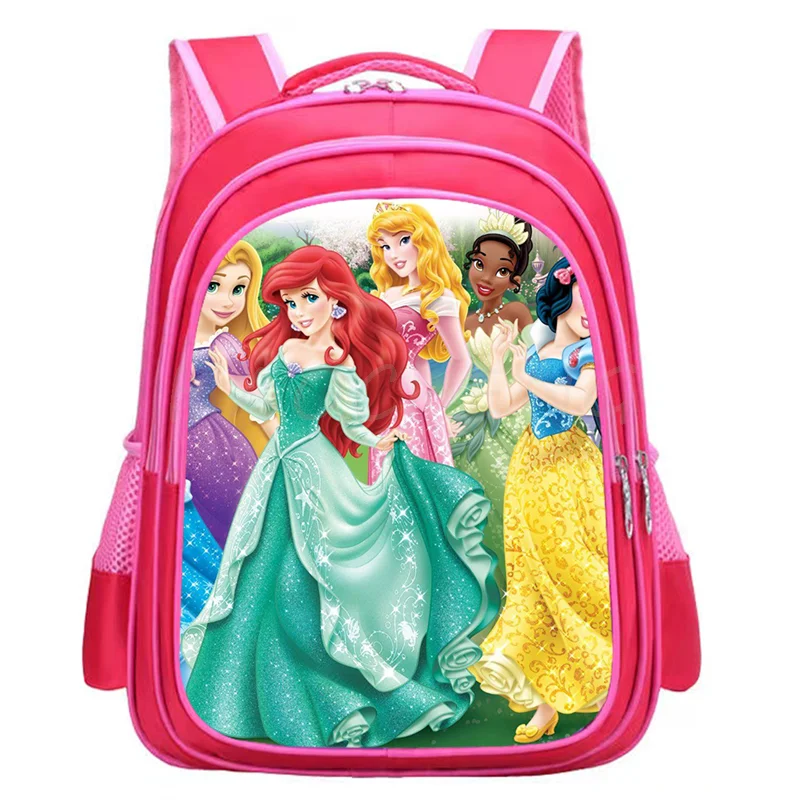 16 inch Mochila Kpop Frozen Elsa Princess School Bag For Kids Girls Book Backpack Children School Bag College Schoolbag Travel