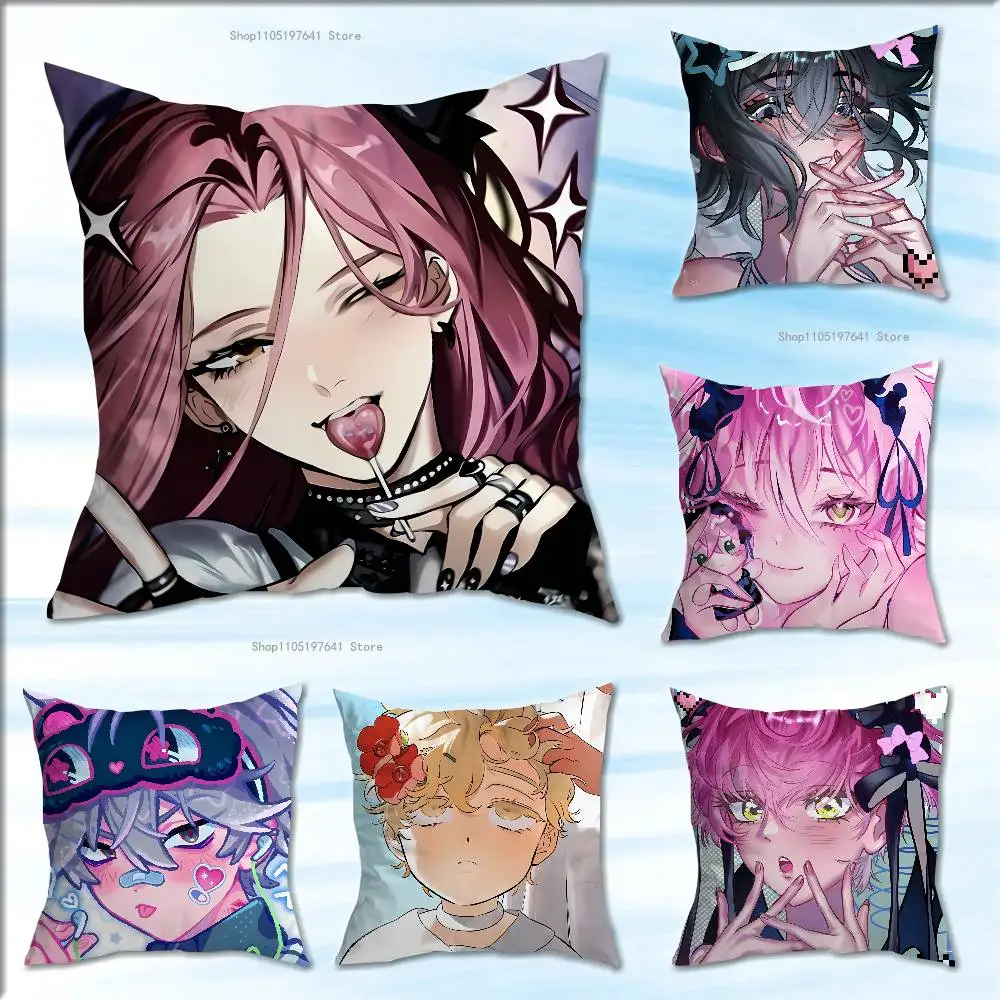 

Game A-Aliens Stages Anime Celebrity Merchandise All-Match Printed Pillow Case Sofa Car Office Room Decoration Protector